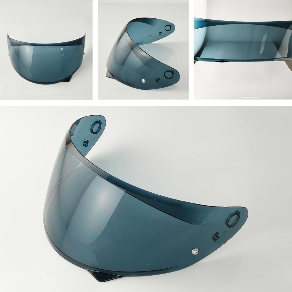 Bouclier de Visière D'objectif Coloré pour Casque de Moto LS2 FF320