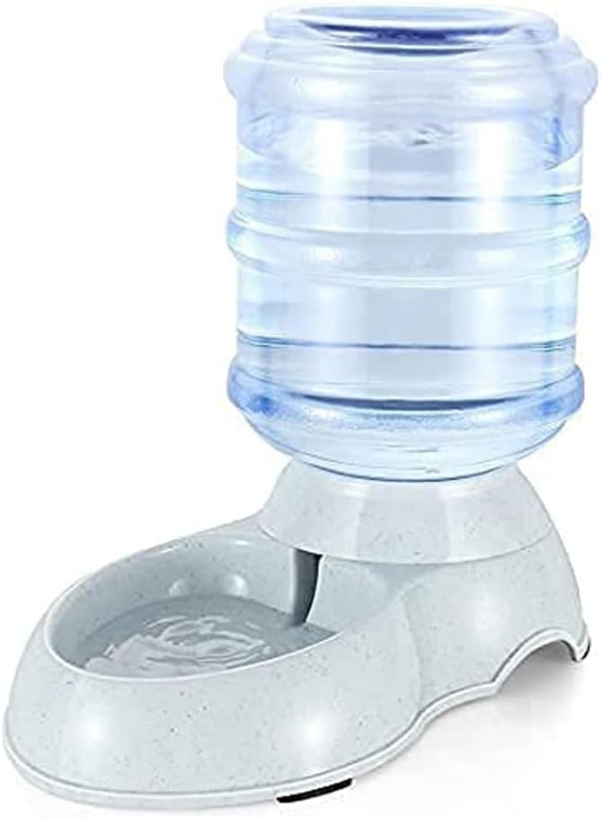 KDR Automatic Pet Or Food Water Dispenser for Dog Cat Self-Dispensing Feeding for Small Pets Bowl Dispenser (Pet Water Bottle) Rubber, ?16L x 11W x 9H Centimeters