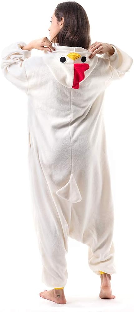 Miniatura 6 de Beauty Shine Pijama unisex de dibujos animados para adultos, disfraz de Halloween, Navidad, pijamas de felpa para cosplay