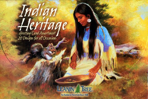 Indian Heritage Value Pack Greeting Card Assortment of 20 Cards with 22 Envelopes