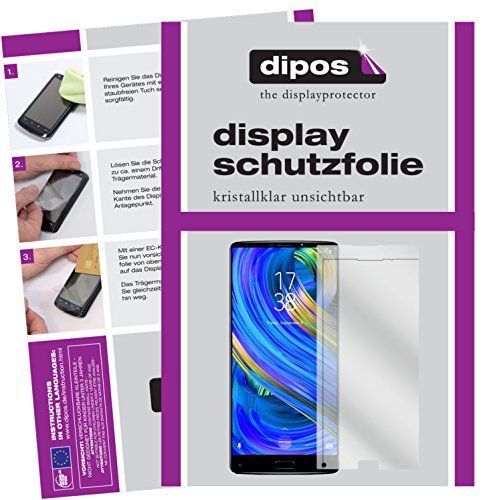 dipos I 2X Protection ecrán Compatible avec HOMTOM S9 Plus Films de Protection d'écran Transparent