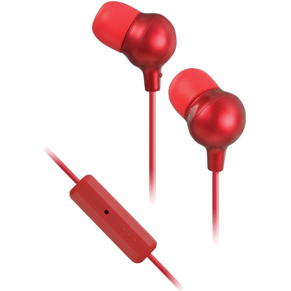 Jvc Ha-Fr36-R Red Marshmallow Hp z pilotem i mikrofonem