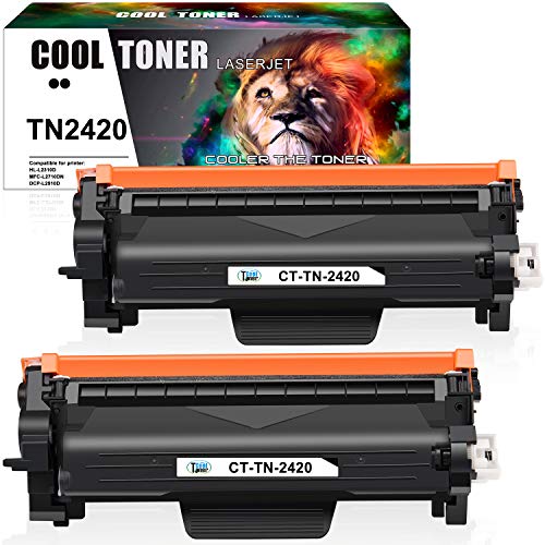 Cool Toner Compatible TN-2420 TN2420 TN 2420 TN2410 Cartouche de Toner pour Brother MFC-L2710DW DCP-L2530DW HL-L2310D HL-L2350DW HL-L2370DN HL-L2375DW MFC-L2710DN MFC-L2730DW MFC-L2750DW DCP-L2510D