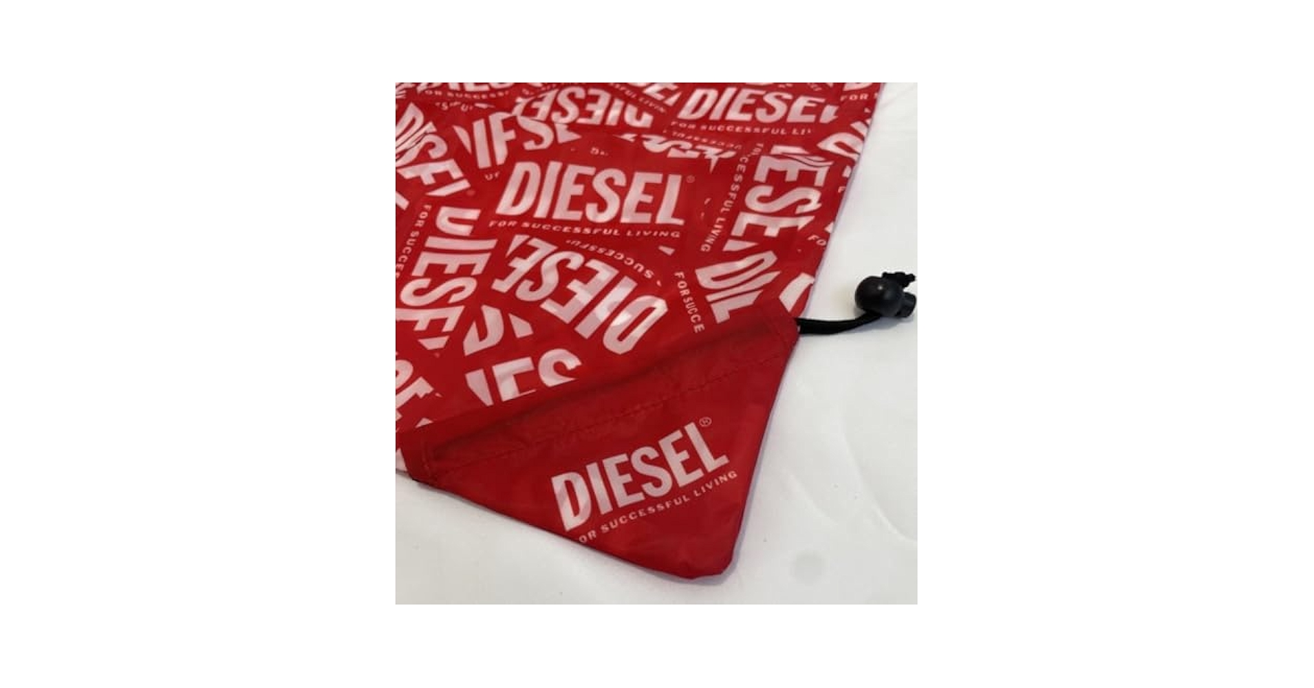 Amazon.co.jp: DIESEL エコバッグ ディーゼル 赤色 レッド 限定