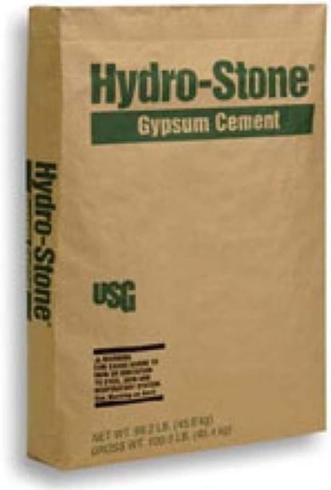 Hydro-Stone Plaster for Scenery, Dioramas, Dentistry and Mold Casting, Also Great for Model Railroads & Gaming (25 lb)