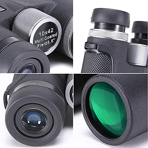 FAQUAN 10x42 Fernglas für Kinder Erwachsene, Tragbares HD BAK4 Prism FMC Objektiv Fernglas mit hoher Vergrößerung… – Bild 5