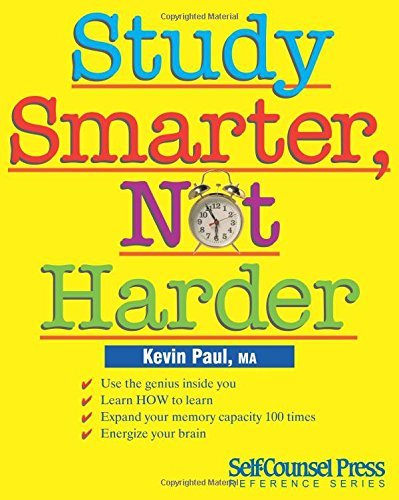 Study Smarter, Not Harder (Reference Series) by Kevin Paul MA(2014-08-15)