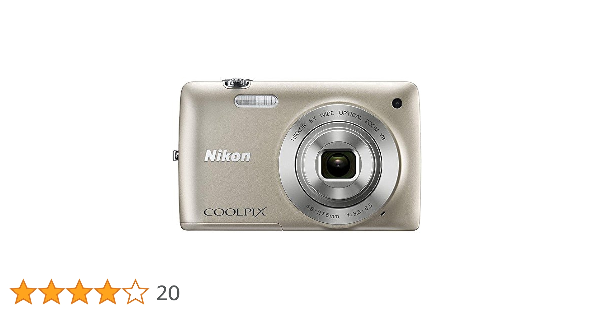 Buy Nikon Coolpix S4400 20.1MP Point and Shoot Camera