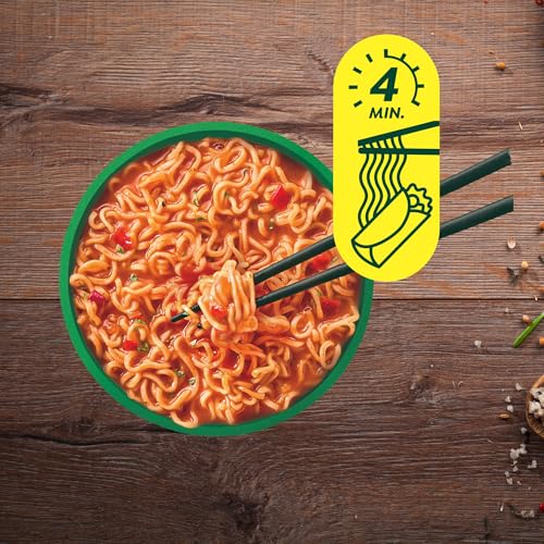 Knorr Fusion Noodles Instant Nudeln Chicken Burrito Taste leckere Nudeln mit Hühnchen-Geschmack fertig in nur 4 Minuten 89 g – Bild 8