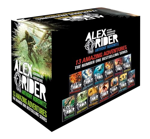 Image of Alex Rider 13 Books Collection Boxset (Stormbreaker, Point Blanc, Skeleton Key, Eagle Strike and More)