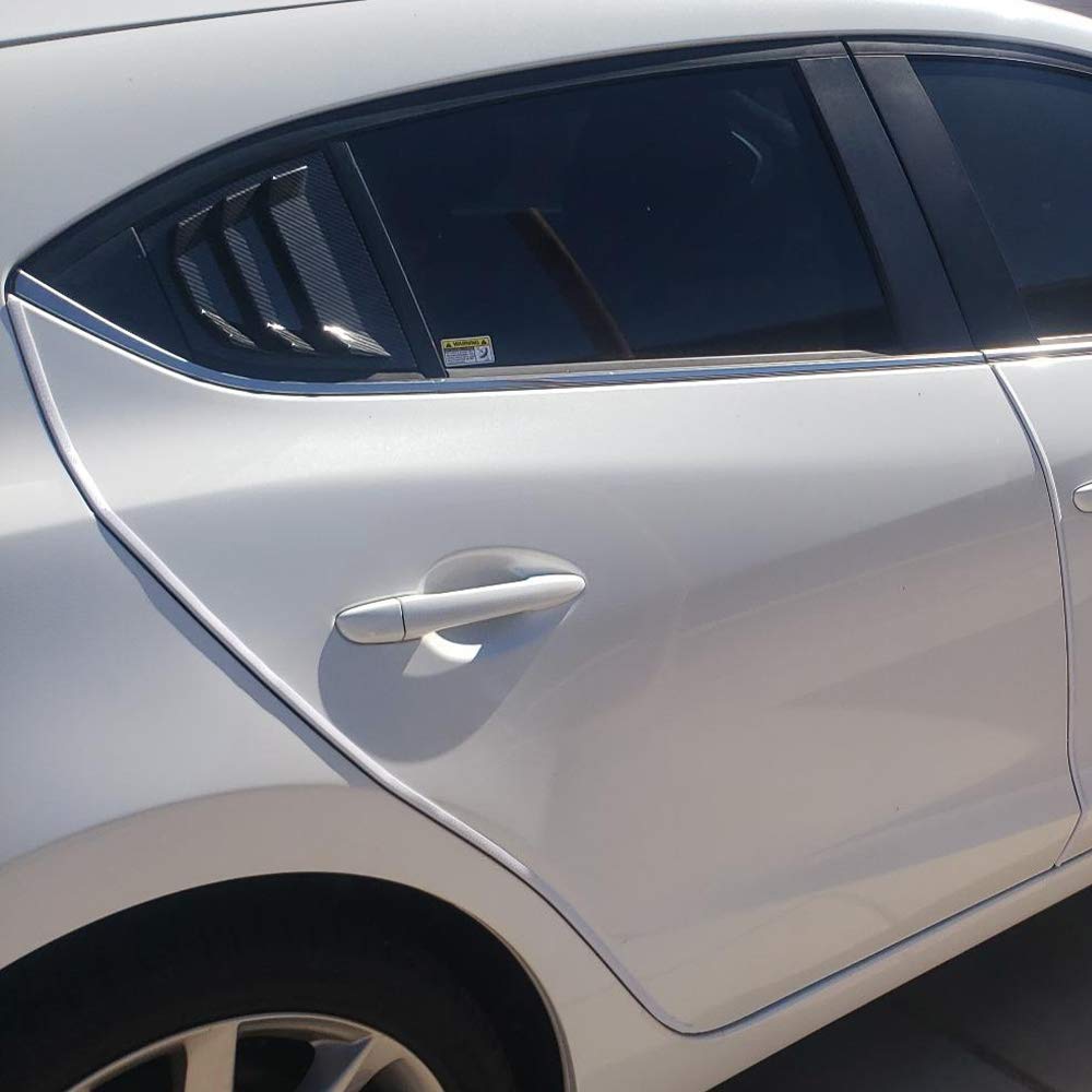 Winunite 324/5Ft Car Door Edge Guards No Glue Textured White Universal