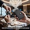 TENBST Geldbörse Herren mit Münzfach, Hochwertige Slim Wallet, Kartenetui Klein 8-10 Karten, Premium Exklusiv Geldbeutel RFID Schutz, Portmonee Herren, Smart Wallet, Kreditkartenetui - Schwarz #3