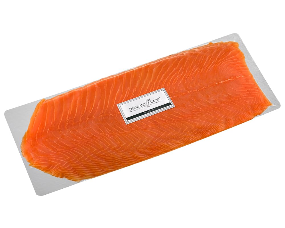 520g Nordland Lachs Ultrapremium Räucherlachs aus Schottland handfiletiert geräuchert geschnitten - TOP Kühlversand