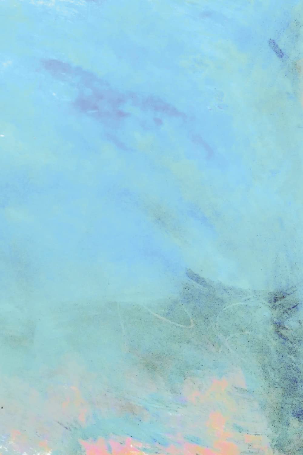 Notebook: Broad brushstrokes evoke wind, sky, clouds and sunshine in this Sky Blue design, the “Zain” collection is filled with organic gestures and ... lined notebook with 150 pages, glossy finish