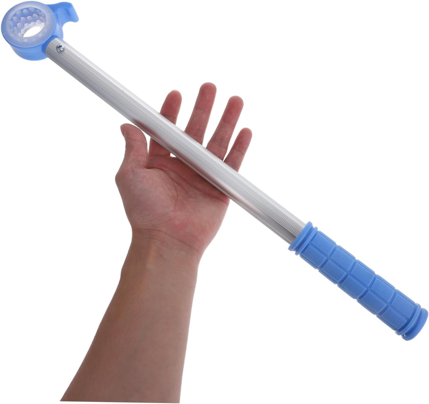 Window Pole Opener with Long Reach Aluminum Alloy and Plastic Blue