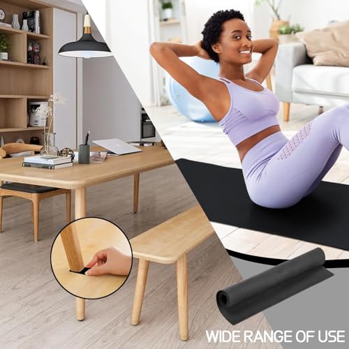 NICEIN®EVA Foam Schwarz - 5mm, 150 × 32cm Schaumstoffplatte, Dichte 86kg/m3 Styroporplatten, Schaumstoff Zuschnitt für Cosplay Kostüm, EVA Schaumstoff für Kunsthandwerk Kostüm DIY Projekt (5mm)