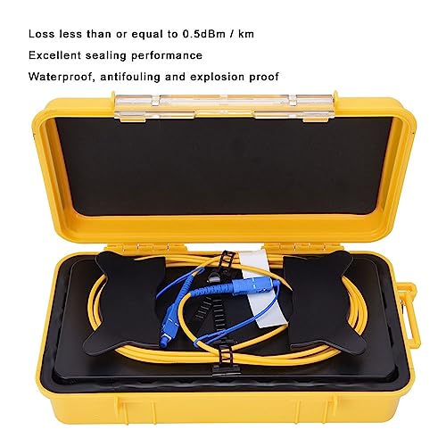 Caja de Cable de Lanzamiento OTDR monomodo compacta y resistente al agua para mediciones precisas 3