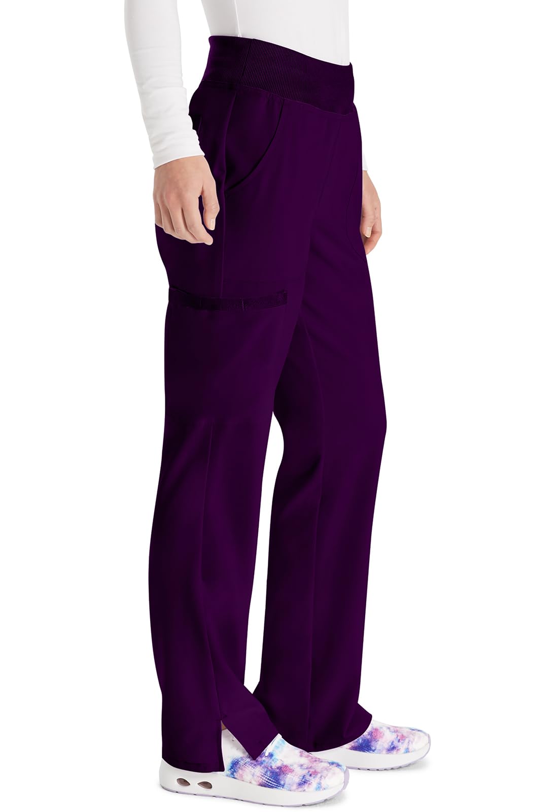EDS Essentials DK005 Schlupfkasack für Damen, Yoga-inspirierte Schlupfhose mit Vier-Wege-Stretch und Feuchtigkeitstransport