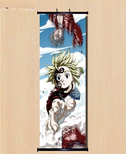 Home Decor Anime The Seven Deadly Sin Wall Scroll Poster Fabric Painting 17.749.2 inch 107
