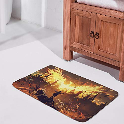 Tapis de bain Phoenix From Hell CHEHONG pour sortie de douche