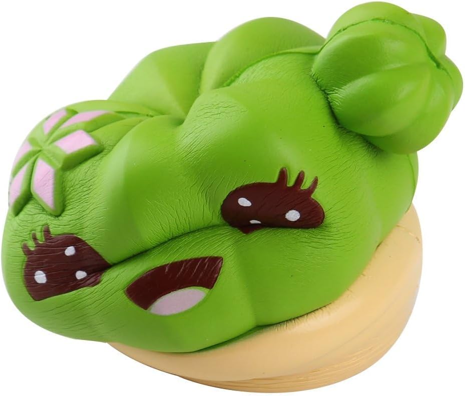 Anboor 4.1 Inches Squishies Cactus Scented Jumbo Slow Rising Kawaii Squishie Stress Relief Toy for Collection Random Delivery