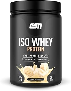 ESN Iso Whey Isolate Protein Powder, Banana Milk, 908 g