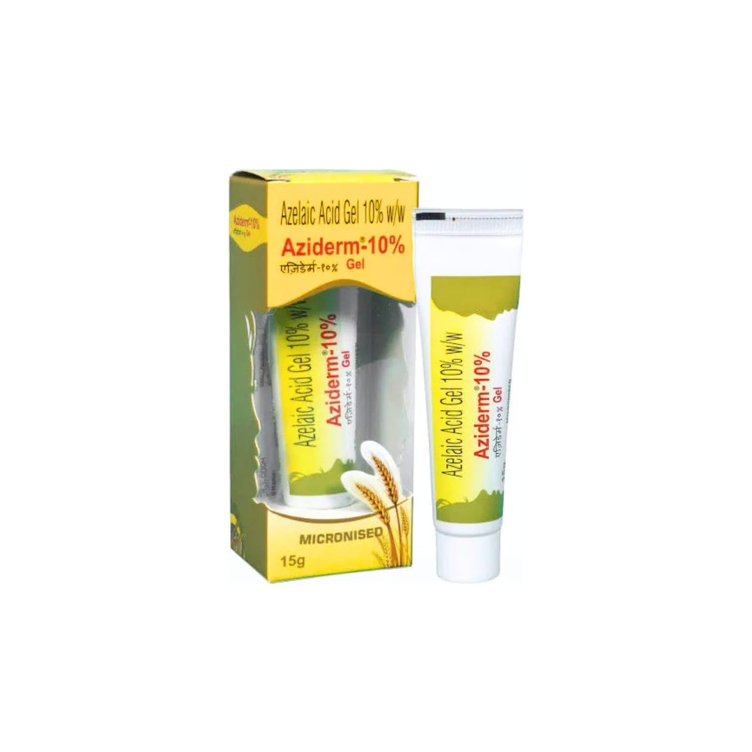 Generic Azelaic Acid Gel 10% w/w 30g Pack of 2 · 15 g (30 g total) - Image 1