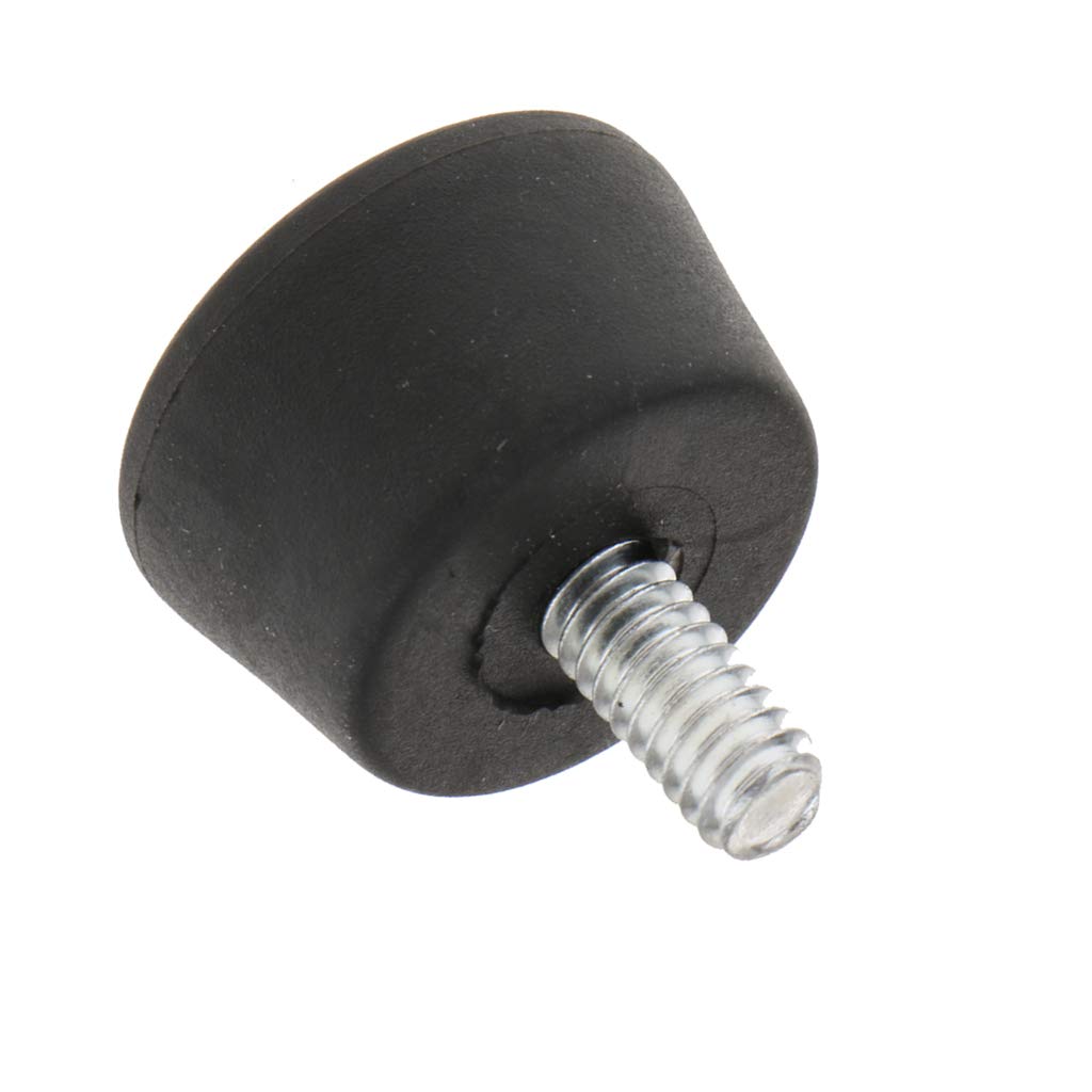 perfk 3X 1/4" Crampons Pieds Trépied en Caoutchouc Universel Fixation Embouts Remplacement