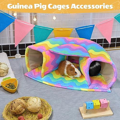 image for Unicorn Catcher Guinea Pig Hideout - Large Cozy Bed, Warm House, Washa