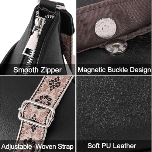 Image of ITALISH Sling Bags for Women PU Leather Crossbody Ladies Purse for Women and Girls with Adjustable Strap