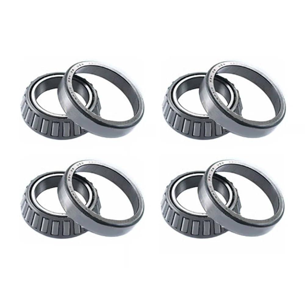 TIMKEN USA LM11949 LM11910 Tapered Roller Bearing Cup and Cone (Set of 4)