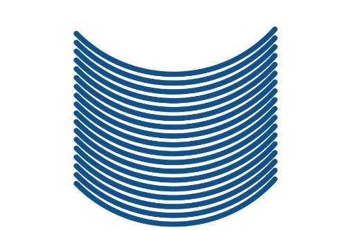 エムディーエフ リムストライプ ソリッドタイプ キャンディーブルー 6mm幅 12インチ RIM-6M-CB-12N