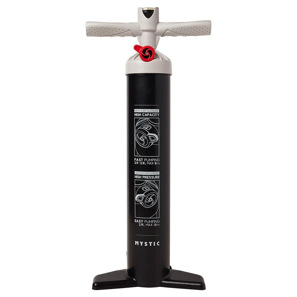 Mystic Kite Pump Extreme - Double Action High Volume Pump for Kites 7 Inflatable
