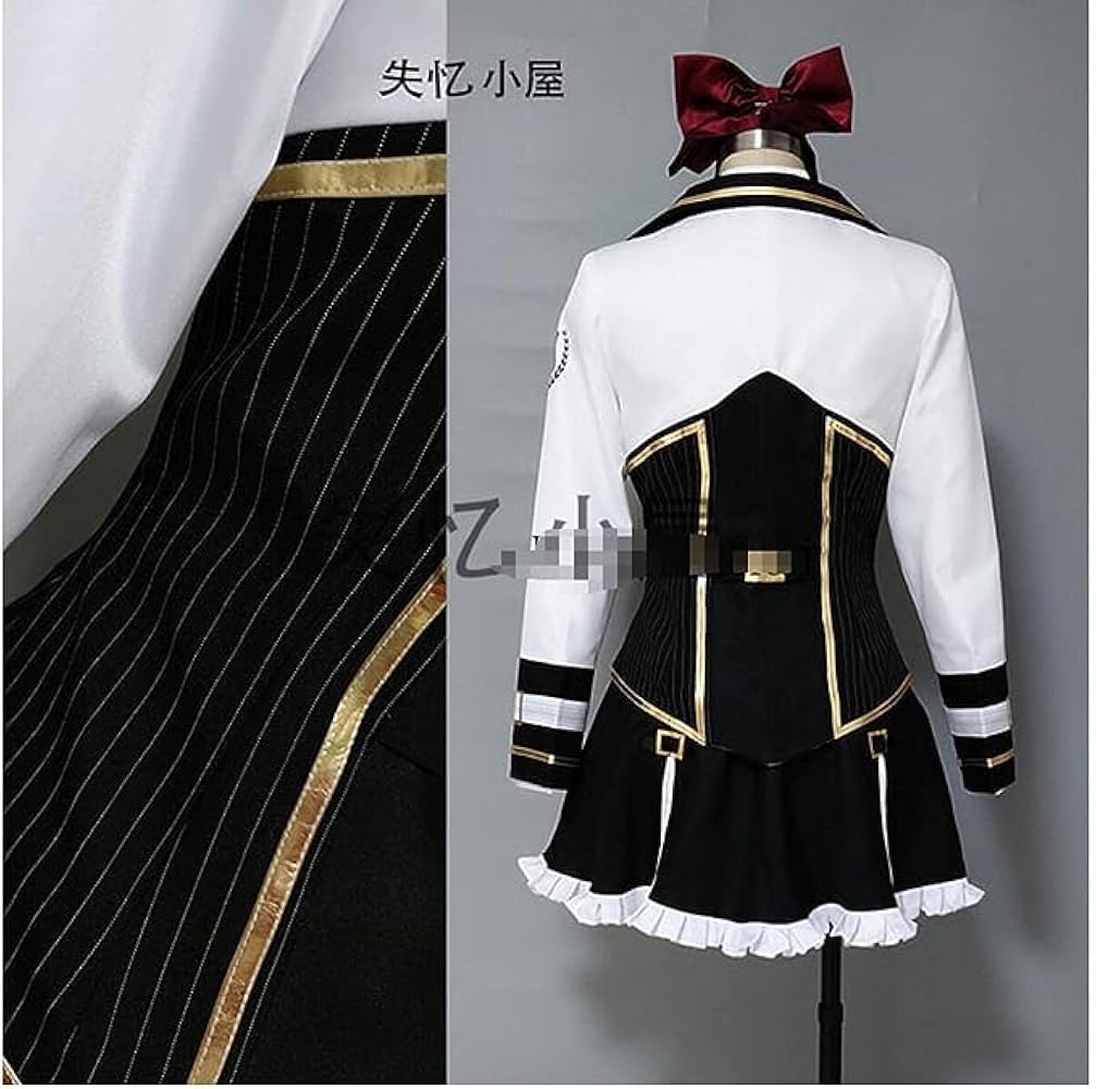 【最終値下げ】にじさんじ 鷹宮リオン メイド服 コスプレ 衣装＋ウィッグ 最終値下げ】にじさんじ 鷹宮リオン メイド服 コスプレ 衣装＋