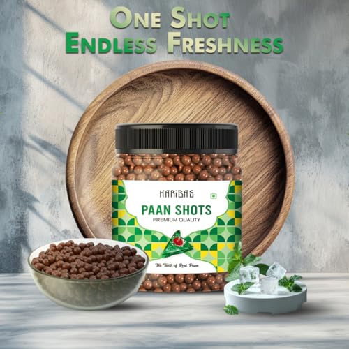 Image of HARIBAS Paan Shots 300g Instant Pan Flavor Mouth Freshener Mukhwas