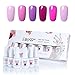 Produktbild UV LED nagellack set,soak off gel polish,peel off nagellack,gel lack verpackt in Gift Box,20 Kit auswählbar,6 Stück 8ml C002