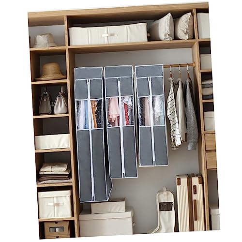 Thick Hanging Clothes Bag Garment Cover for Suits Dresses and Coats Heavy-Duty Clothes Storage Solution for Home Organization3