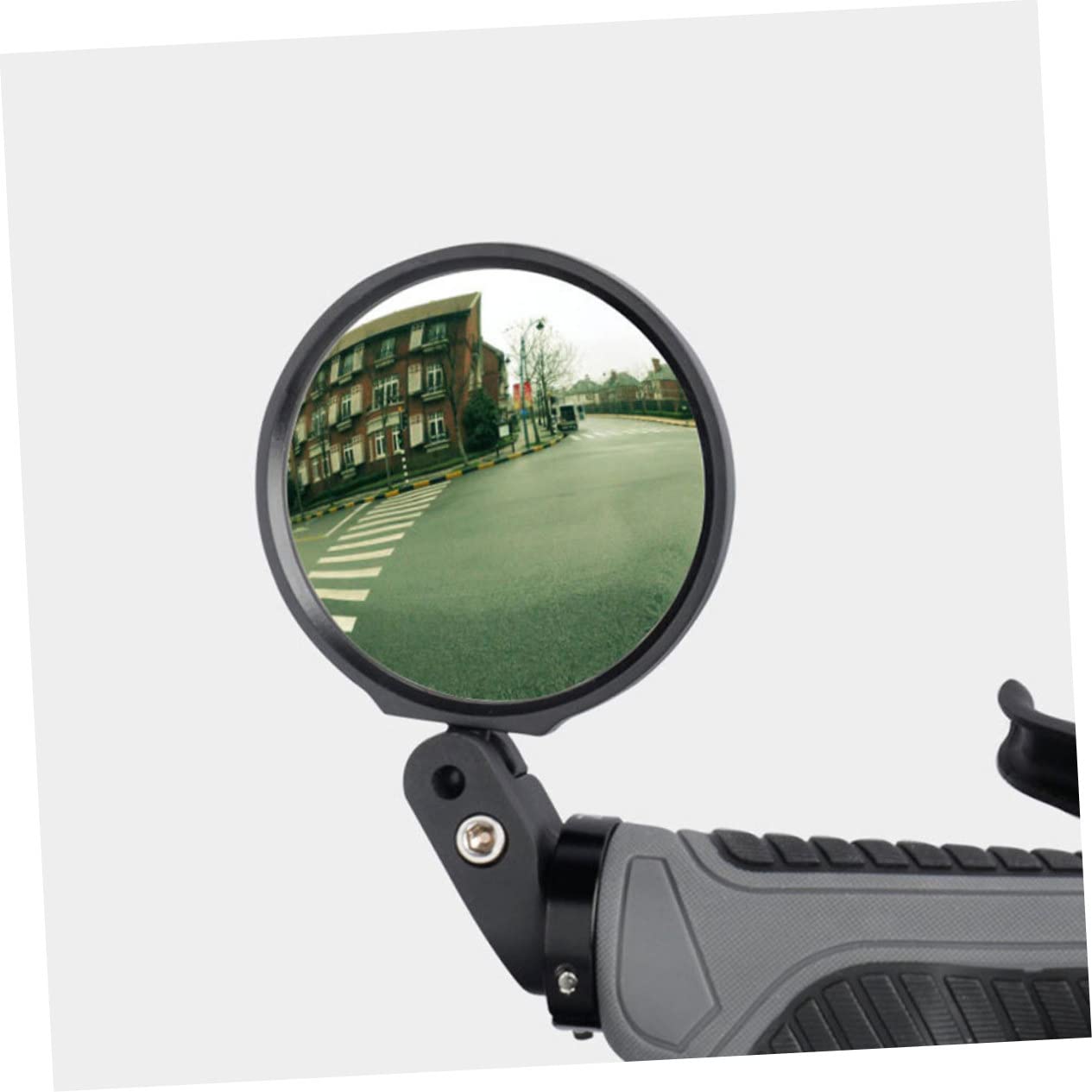 Abaodam 4pièces Miroir De Vélo Réglable Rétroviseur Durable Pour Guidon De Pratique Et Sécurisé Pour Vélos De Montagne Pliants Route