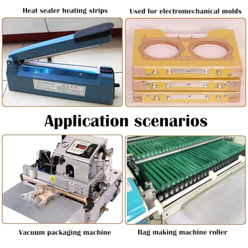 TIHONORI Teflone PTFE Glass Cloth Tape with Release Paper, 2-100cm Width High Temperature PTFE Tape for Vacuum Sealer Machine, Hand Impulse Sealers Insulation PTFE Tape,0.18mm Thick 2cmx10m