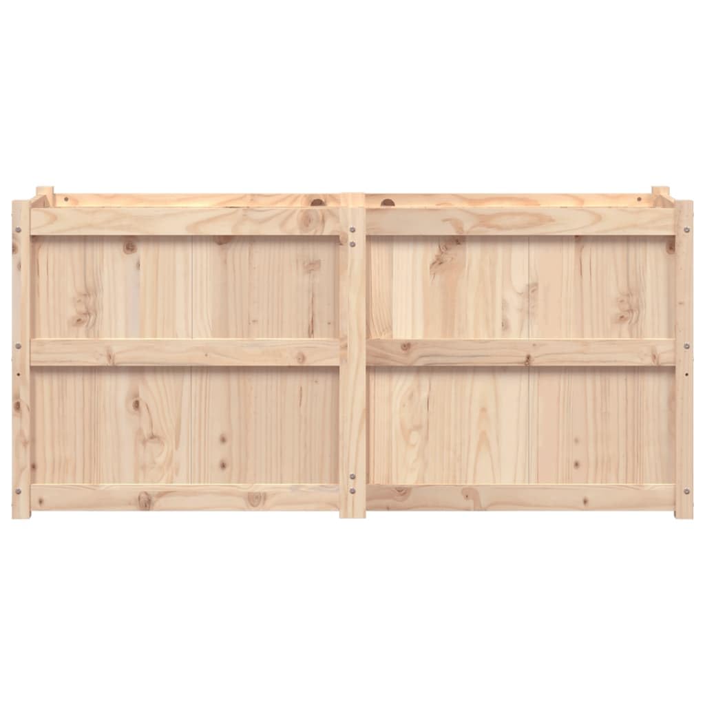 vidaXL Plantenbak 150x50x70 cm massief grenenhout