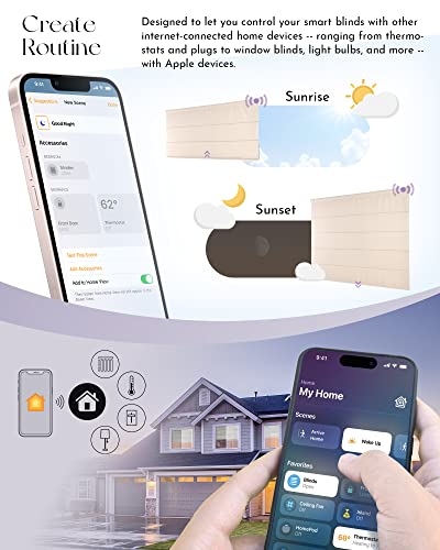 Graywind Apple Homekit Smart Roman Shades For Windows Siri Voice Control Motorized Blinds With Remote Classic Plain Fold Soft Blackout Roman Shades For Doors Bedroom, Custom Size (Textured Oat) #TOP3