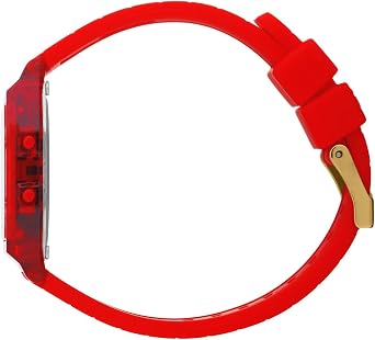ICE-WATCH - ICE Digit Retro Clear - Watch with Silicone Strap (Small)