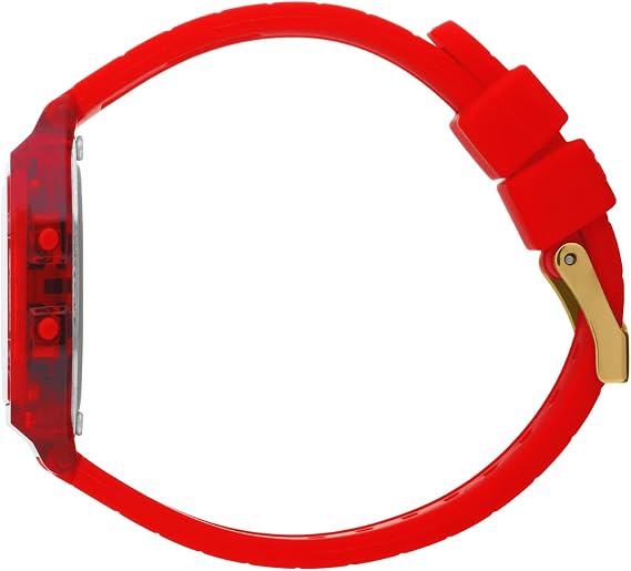 ICE-WATCH - ICE Digit Retro Clear - Watch with Silicone Strap (Small)
