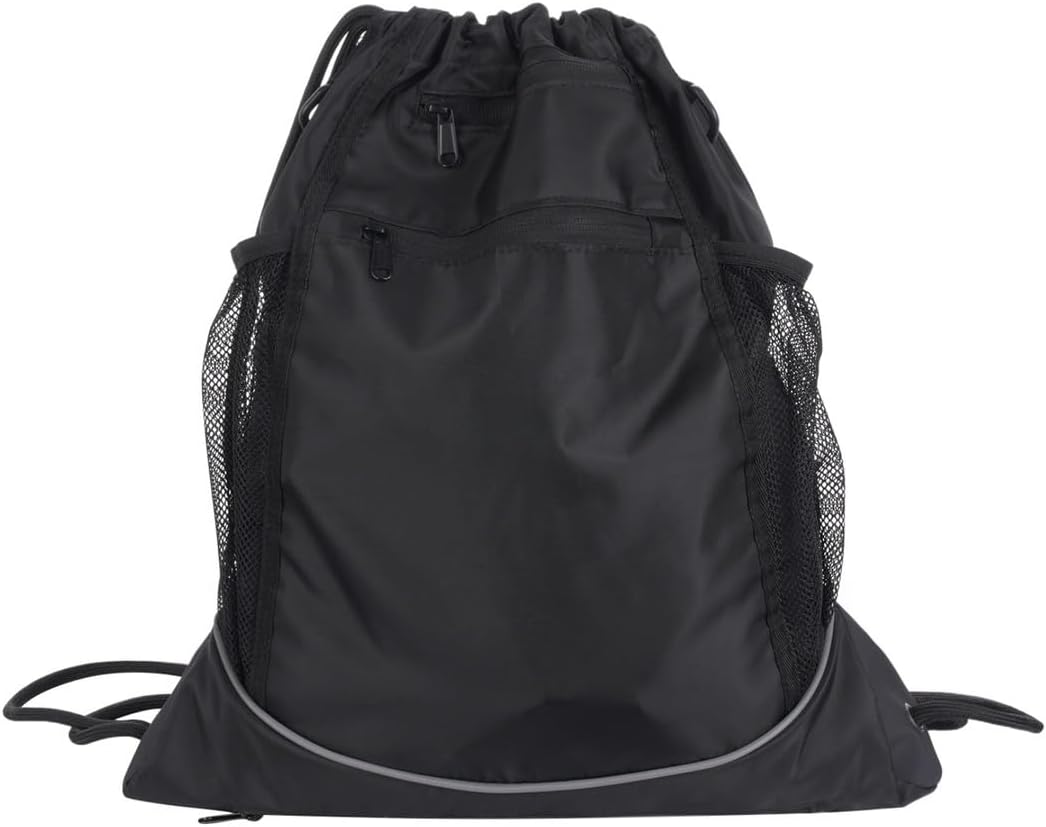 Waterproof Soccer Backpack with Drawstring Closure, Multi-Pocket Sports Bag for Football, Basketball, and Volleyball