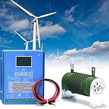 10000W Wind Solar Hybrid Charge Controller 12V/24V/48V with LCD Display and Free Dump Load Accurate Mppt Boost Charge Regulator,12V