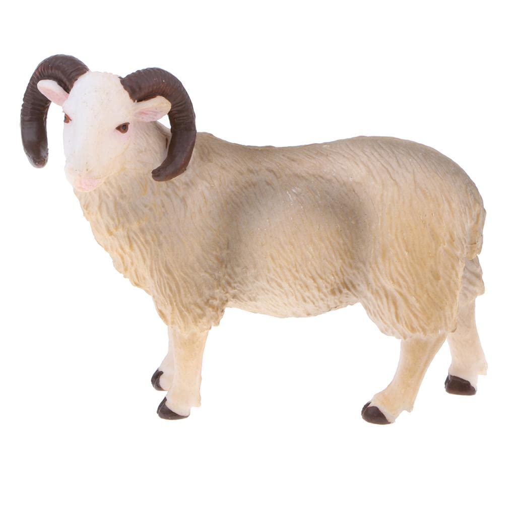 CLUB BOLLYWOOD® Plastic Animal Model Figure Figurine Kids Toy Gift Home Decor Bighorn Sheep| Animals & Nature| Animals & Nature| Animals & Nature|1 x Animal Model