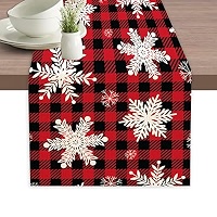 HJZHII Cherry Table Runner, Cherry Table Cover Red Cherries Birthday Decoration Cherries Kitchen Decor Fruit Theme Tablecloth For Home Kitchen Island Holiday Party Farmhouse Decor 13 X 72Inchesches