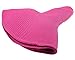 Wowlife Wide Brim Roll-up Big Beautiful Solid Color Floppy Hat (Hot Pink)