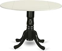 Vista 24 de East West Furniture DLT-BLW-TP Dublin - Mesa redonda.