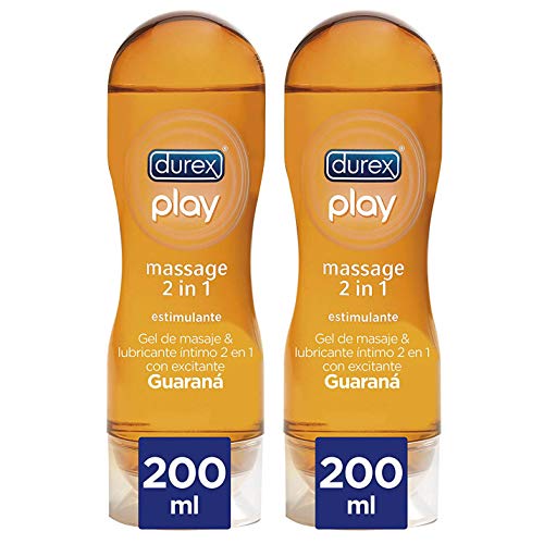 Durex Lubricante Massage Estimulante 200ml x 2 Unidades